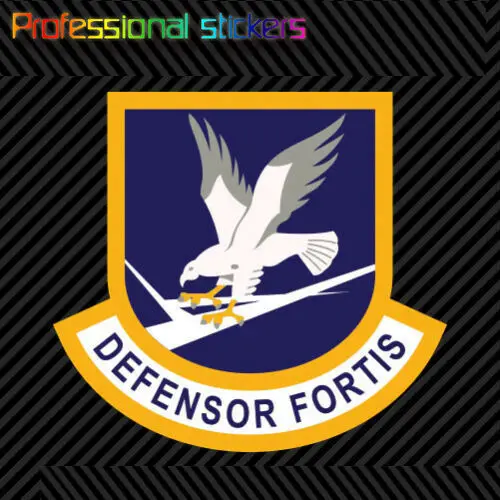 

USAF Security Forces Sticker Vinyl Defensor Fortis Military Secfor Police for Car, RV, Laptops, Motorcycles, Office Supplies