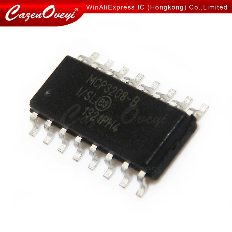 

10pcs/lot MCP3208-BI/SL MCP3208-B SOP-16 In Stock