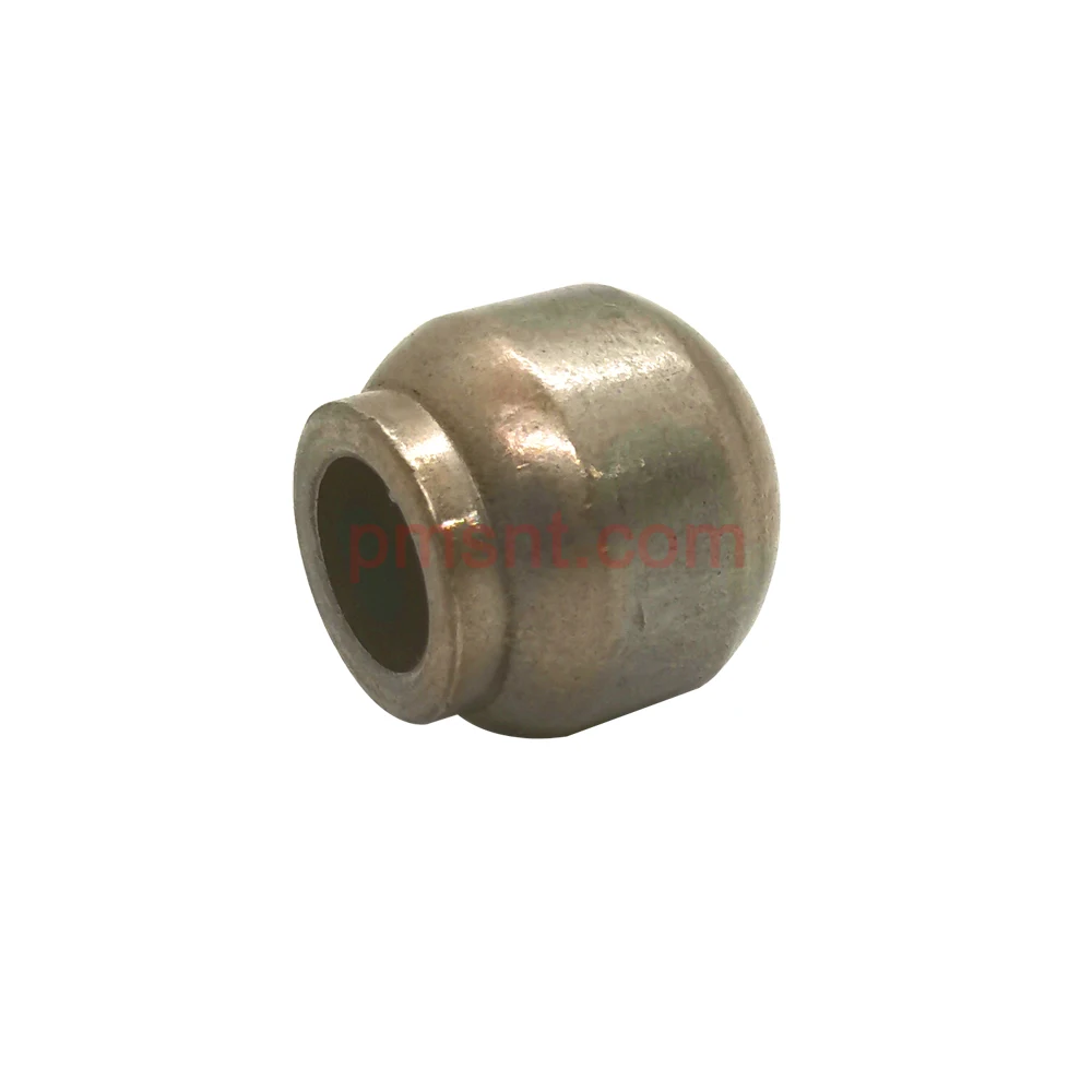 BUJ-556 S17 8x16x15mm Ball Spherical Iron Copper Brass Bronze Bush Sphere Electrical Fan Washing Machine Motor Bearing Bushing