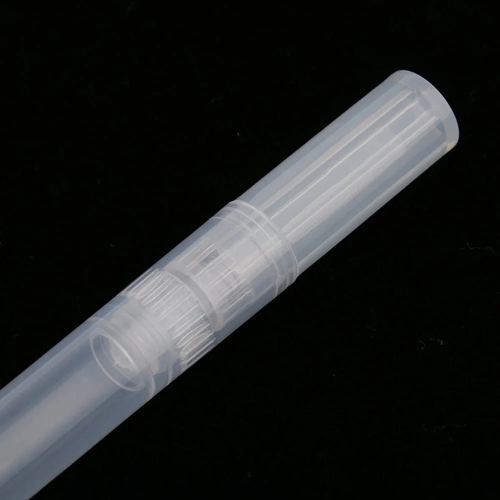 1Pc 3ml pusty Twist długopis z pędzlem wielokrotnego napełniania butelki pojemnik na kosmetyki polski paznokci rury do balsamu farba do dekoracji paznokci Mascara oleje — zdjęcie 3