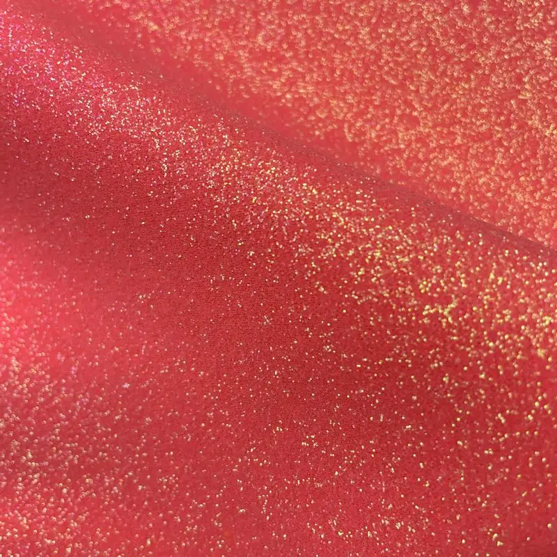 

Soft Synthetic PU Glitter Leather Fabric Materials