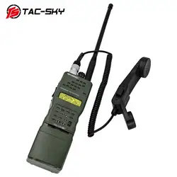 TAC-SKY AN / PRC 152 152A Harris Virtual Box Walkie-Talkie Virtual Model And PTT H250 PTT 6-Pin Handheld Speaker Microphone