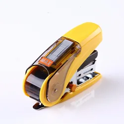 Japan MAX HD-10NLCK Stapler Labor-saving 10th stapler Mini carrying case Small stapler Student