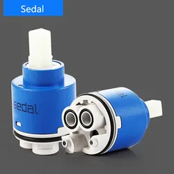 Ceramic Cartridge Spain famous SEDAL brand 35 mm/40 mm high leg faucet ceramic cartridge faucet valve faucet accessories
