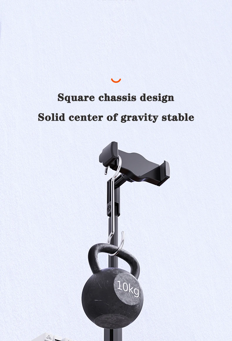 Retractable Multifunctional Phone Stand for Desk and Live Broadcast description 4