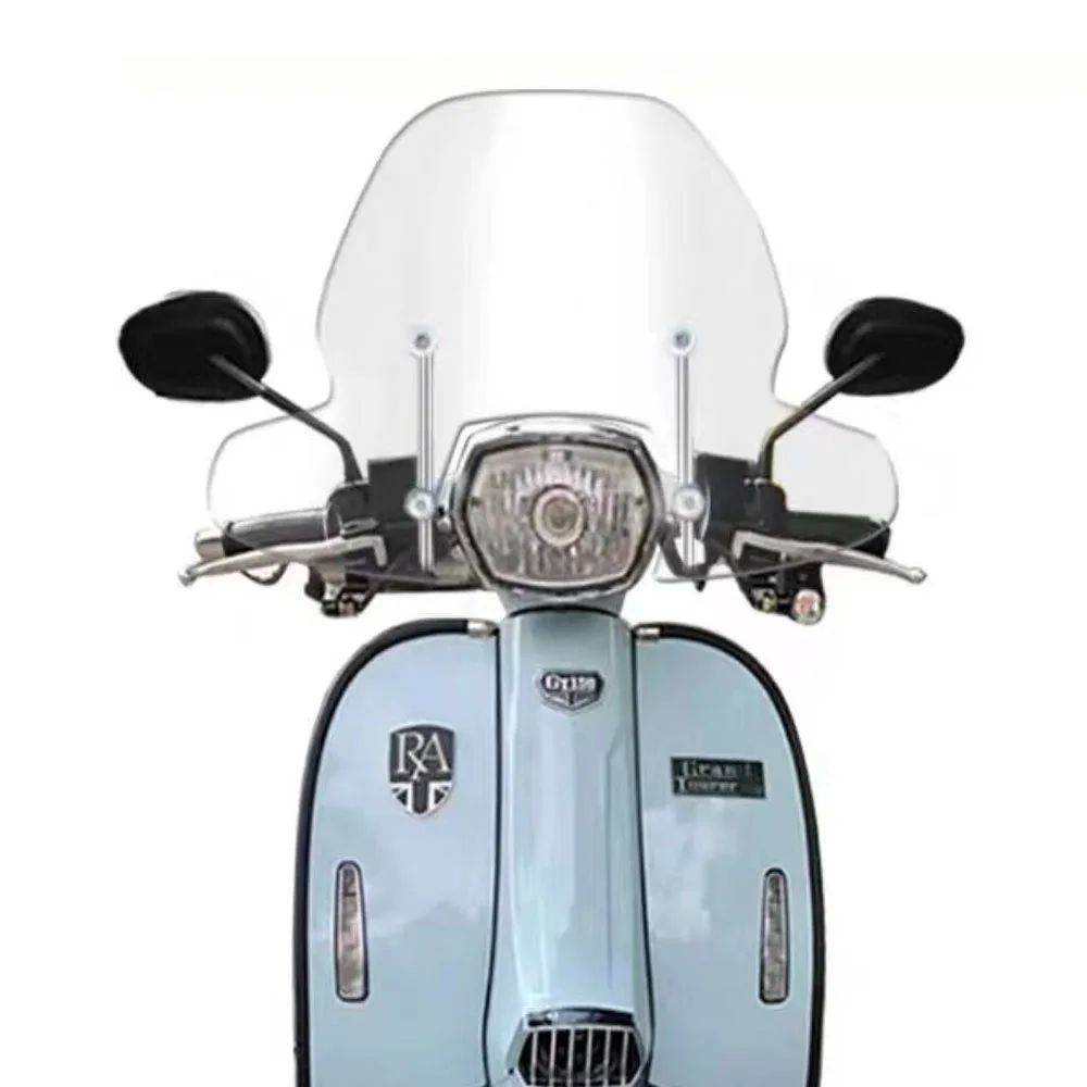 

Motorcycle Accessories Windshield Windscreen Wind Shield Deflector For Royal Alloy GP150 GP125