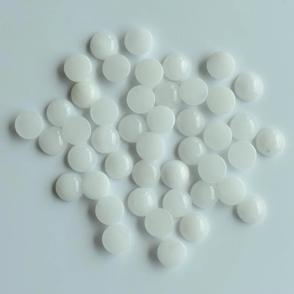 Modische, hochwertige gemischte runde CAB-CABOCHON Natursteinperlen für Schmuckzubehör, 12mm, Großhandel, 50 Stück/Lot, kostenloser Versand. – Detail 24