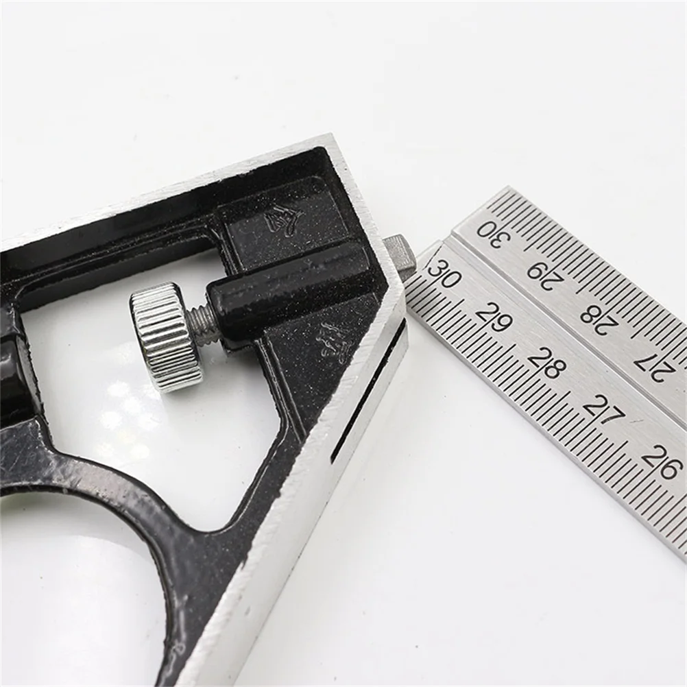 1PCS Precise Stainless Steel Measuring Tools Aluminium Combination Square Diy Workshop Hardware Angle Spirit Level 12\