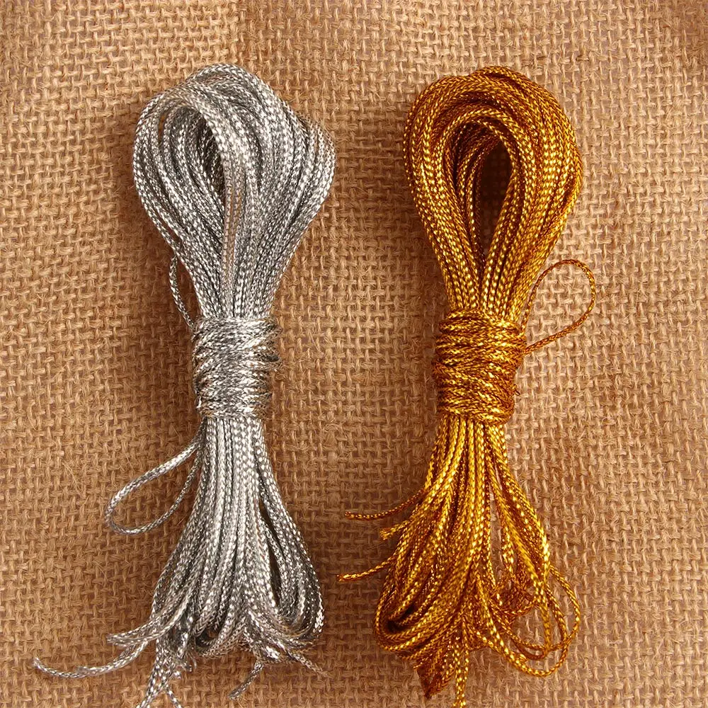 10 Pcs Fashion Dreadlock Bead Braids Hair Accessories Braiding Hair Decor Shimmer Stretchable Braiding Hair Strings Long Styling