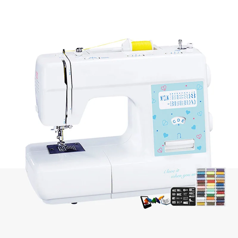 JH7523A Electric Household Small Sewing Machine Multi-function Selvedge For Sew Clothes  Craftsman