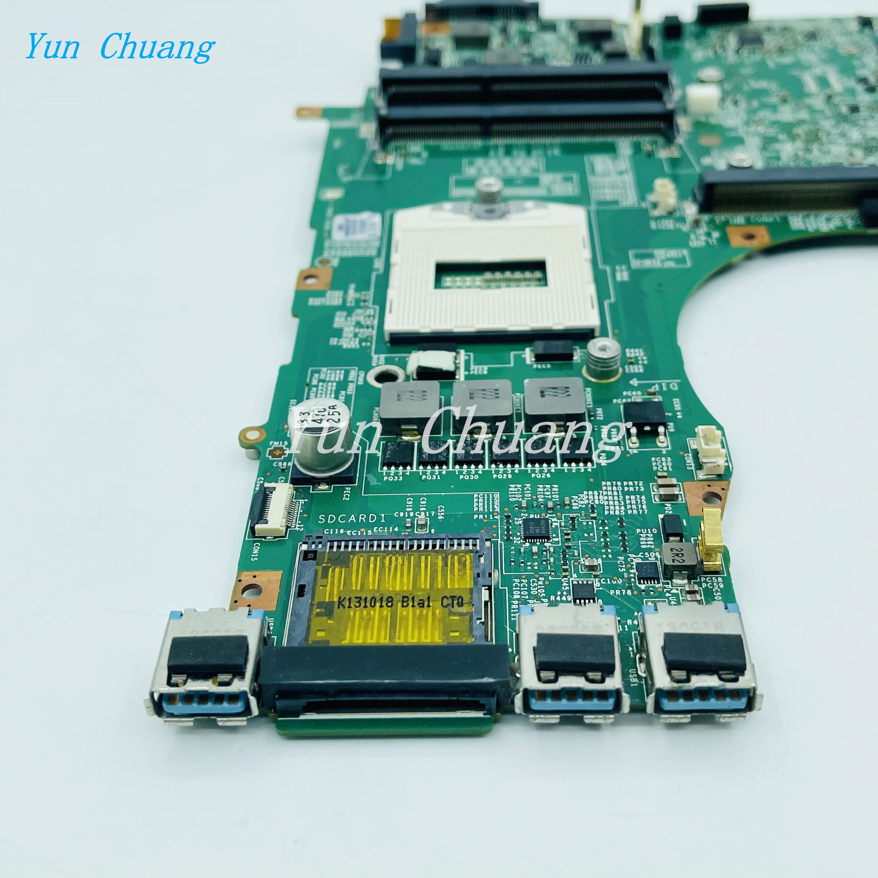 Imagem -05 - Ver: 1.1 3.0 Mainboard para Msi Gt60 20c Ms-16f4 Ms-16f41 Laptop Placa-mãe Ddr3 Pga 947 100 Testado Navio Rápido Ms16f41