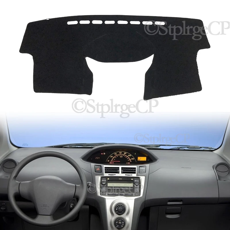 for Toyota Yaris Vitz XP90 2006~2011 Anti-Slip Mat Dashboard Cover Pad Sunshade Dashmat Car Accessories  2010 2009 2008 2007