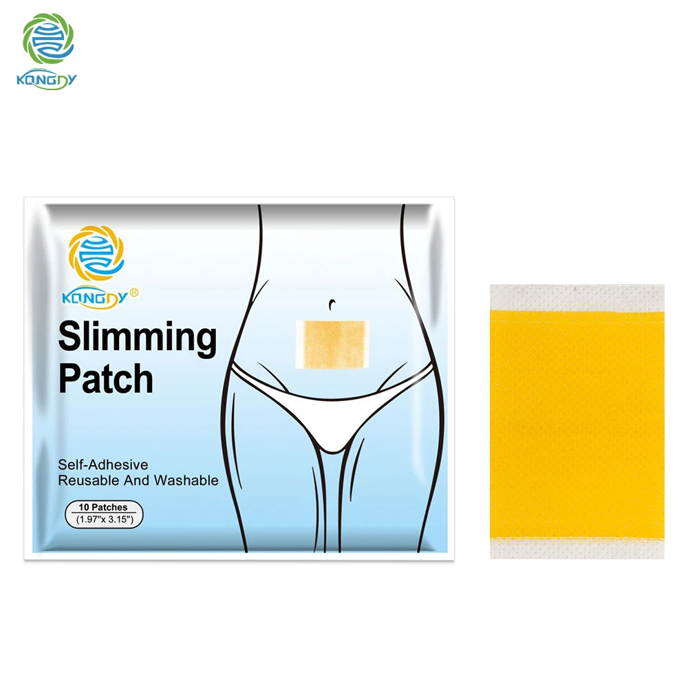 KONGDY 30 Pieces/3 Bags Slimming Patch Fast Burning Fat&Lose Weight Products Natural Herbs Navel Sticker Body Shaping Patches