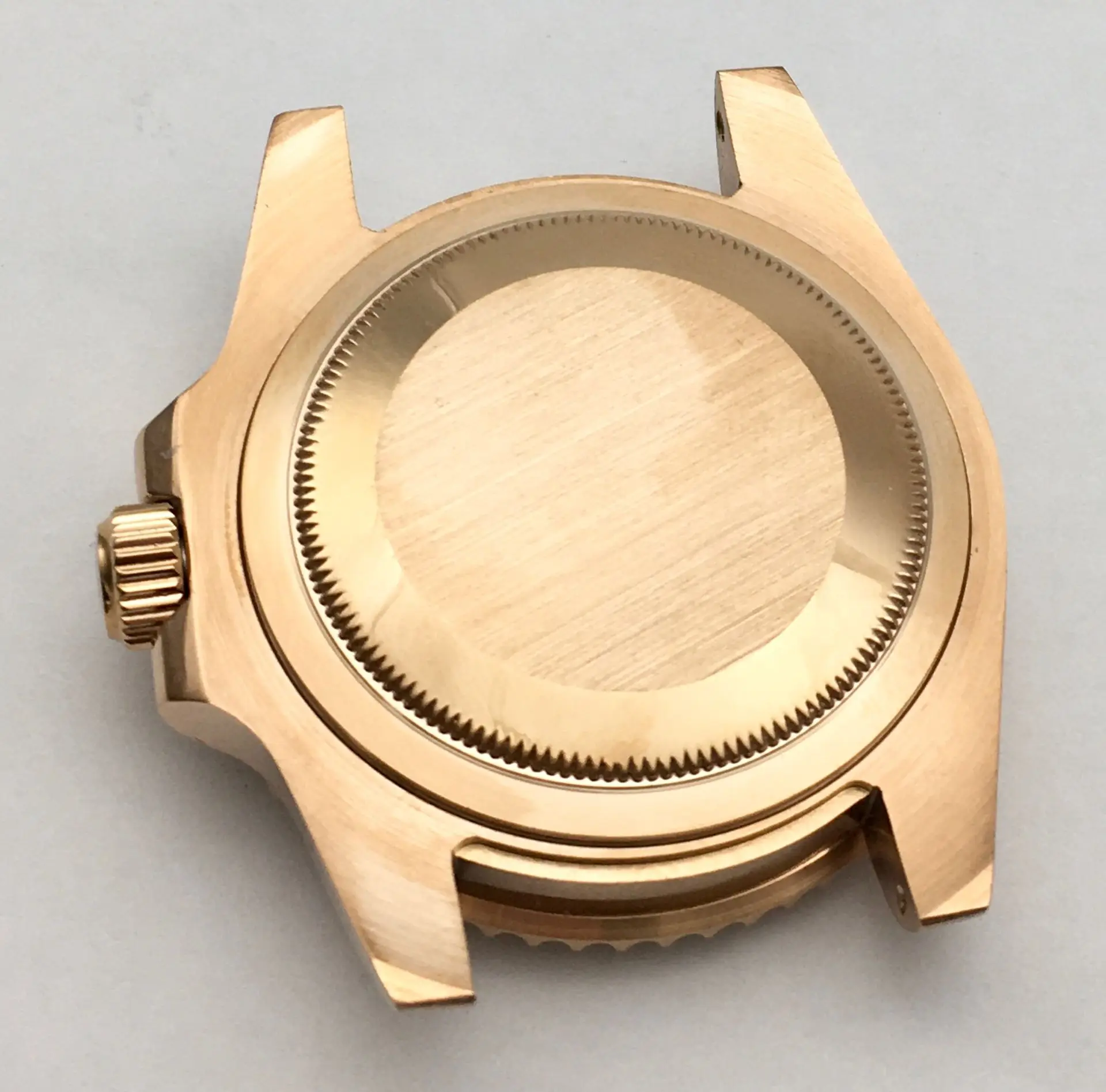 Imagem -06 - Caixa de Relógio de Masculina Adequada para Eta2836 Nh35 Nh36 Mingzhudg2813 3804 Miyota8205 8215 821a Move Ouro Rosa 40 mm Aço Inoxidável