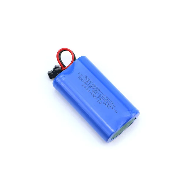 Oryginalny oryginalny 18650 akumulator litowy 2000mAh 7.4v latarka o silnym świetle z wtyczką SM audio wideo ekran maszyny