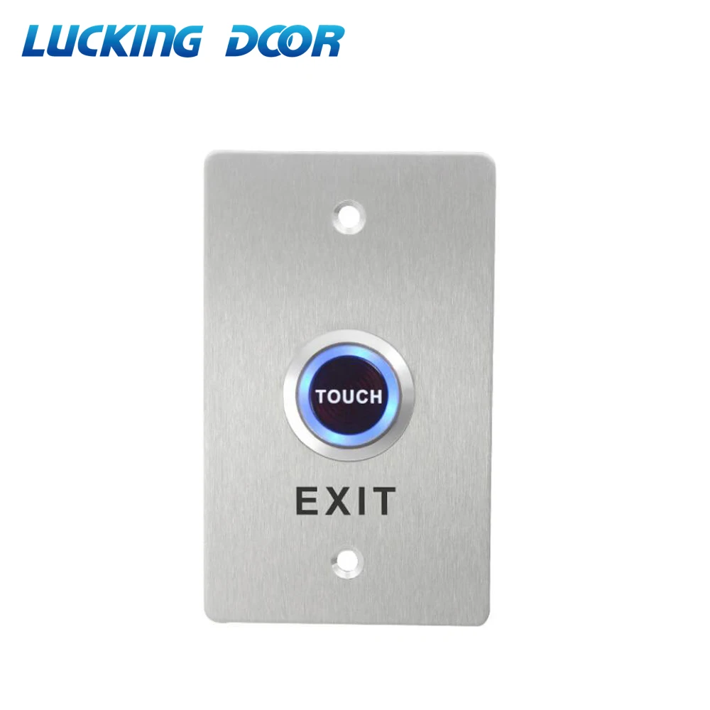 Stainless Steel Door Bell Switch  Touch Panel For Access Control Electric Lock Door Exit Push release Button