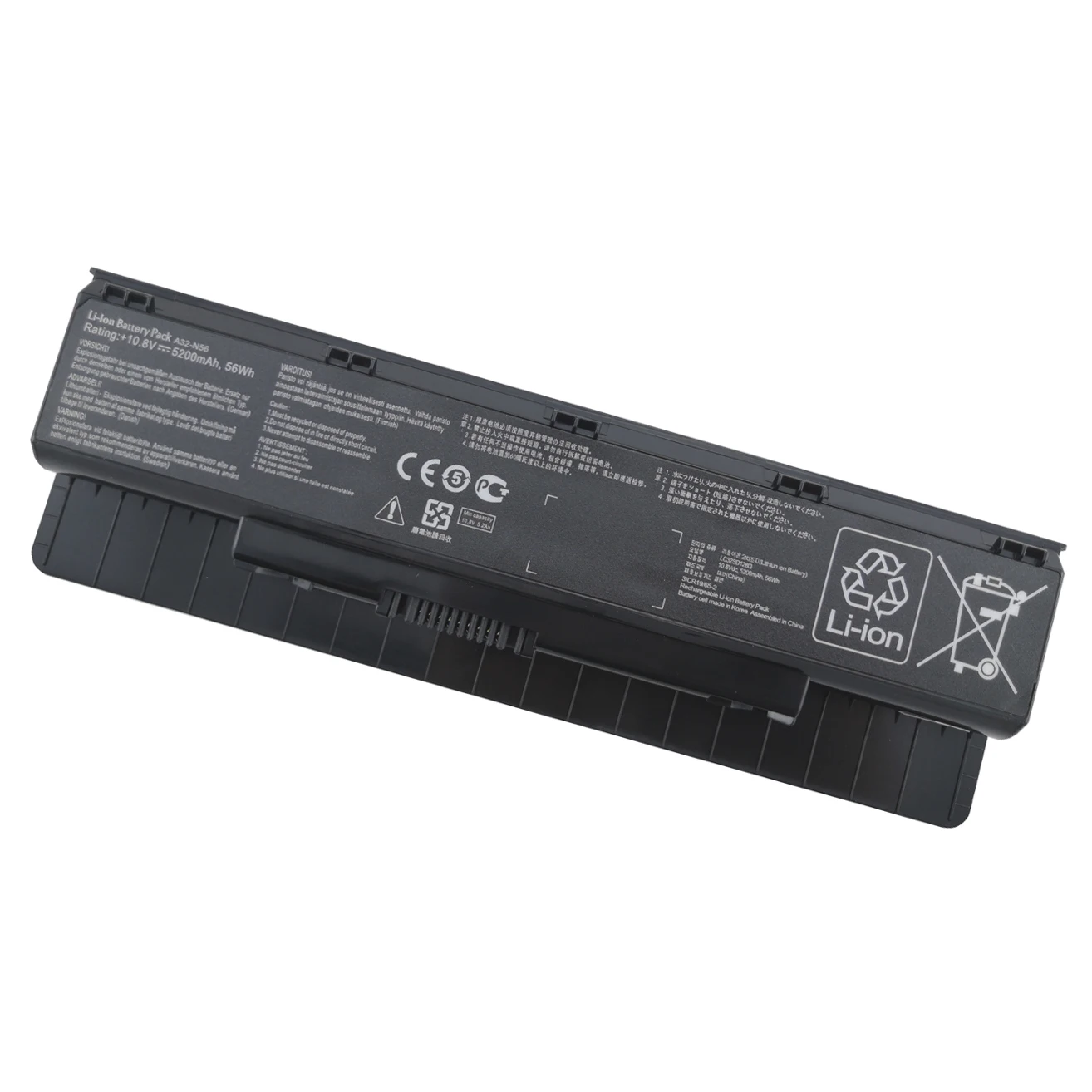 

56WH Laptop Battery For Asus N56VZ N56VJ N56V N56D N56 N46 N46V N76 N76V B53A F55 F45A F45U A31-N56 A32-N56 A33-N56 Notebook