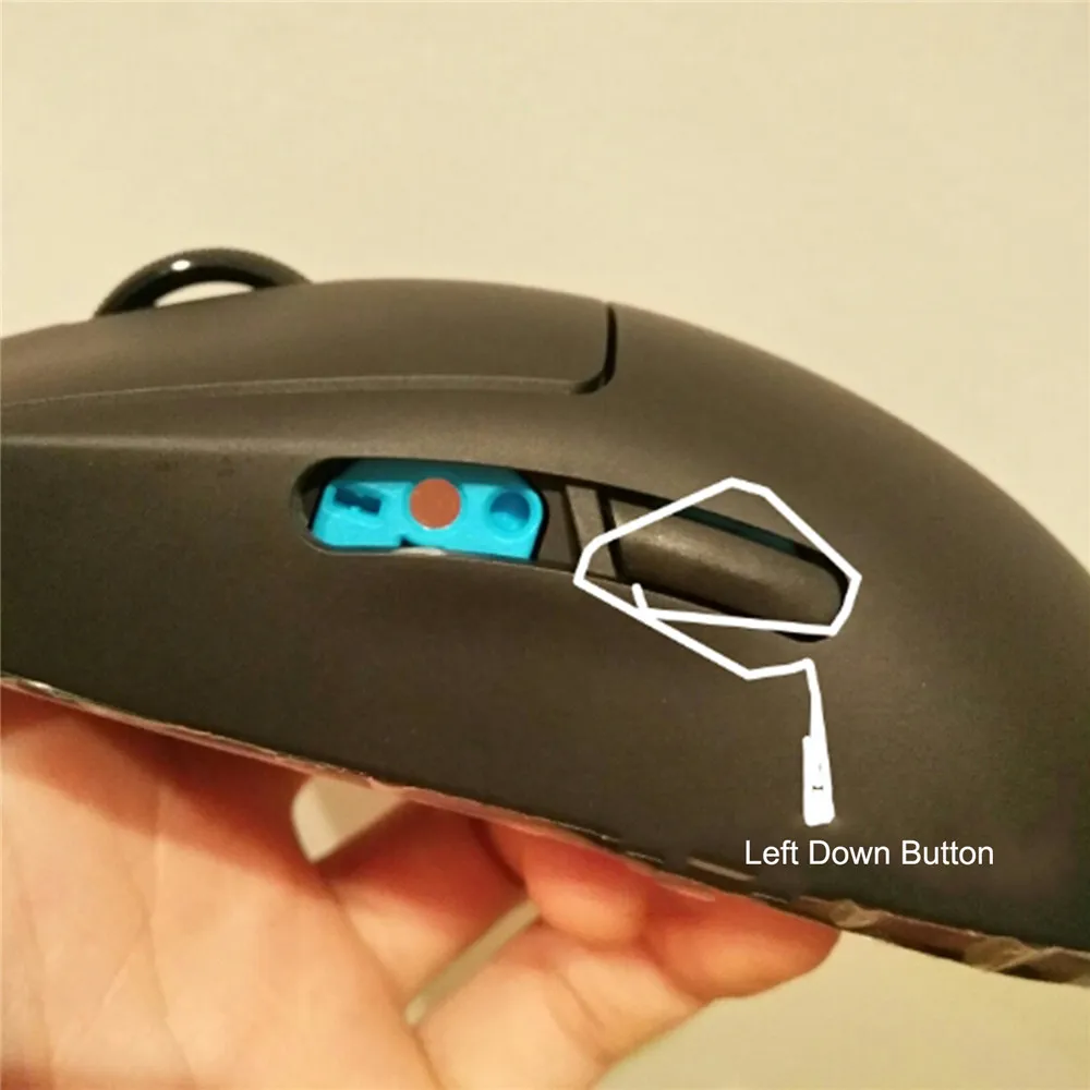 Chuột Nút Bên Mặt Phím Bộ Logitech G Pro Chuột Chơi Game Không Dây Trái Lên + Trái Mặt Dưới Phím bộ Dụng Cụ Sửa Chữa