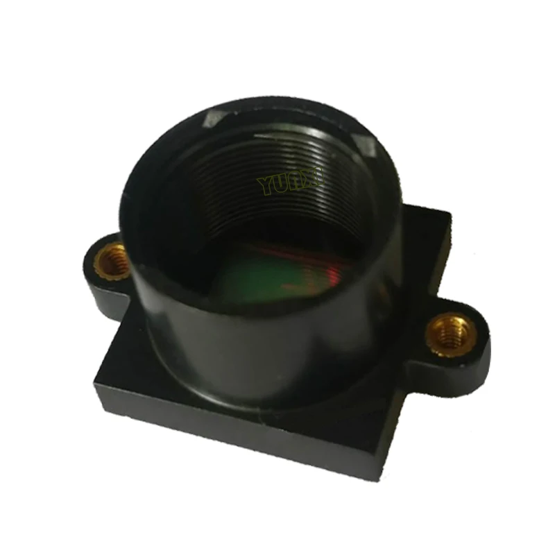 M12 Lens Mount Holder PC+30%GF with 650nm IR Filter Support 20mm Hole Distance for PCB Board Module or CCTV Camera