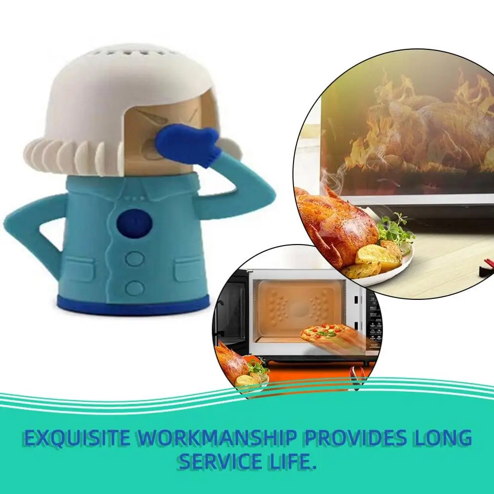 Cool Mama Microwave Oven Deodorant Container Fridge Deodorizing Cleaner Cooking Kitchen Gadget Tools With Package