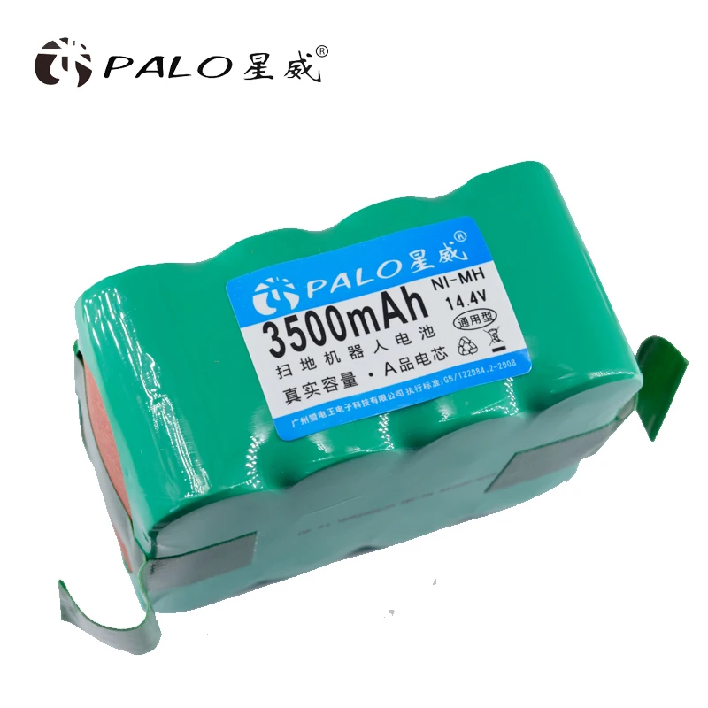 PALO 3500mAh 14.4V Ni-MH Vacuum Cleaner battery for KV8 Cleanna XR210 XR510 series XR210A XR210B XR210C XR510A S350 Z520 S530