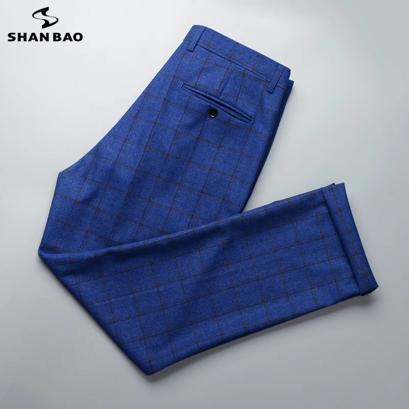 5XL 6XL 7XL 8XL 9XL Classic Plaid Suit Pants 2021 Brand Clothing High Quality Banquet Wedding Business Casual Men's Loose Pants