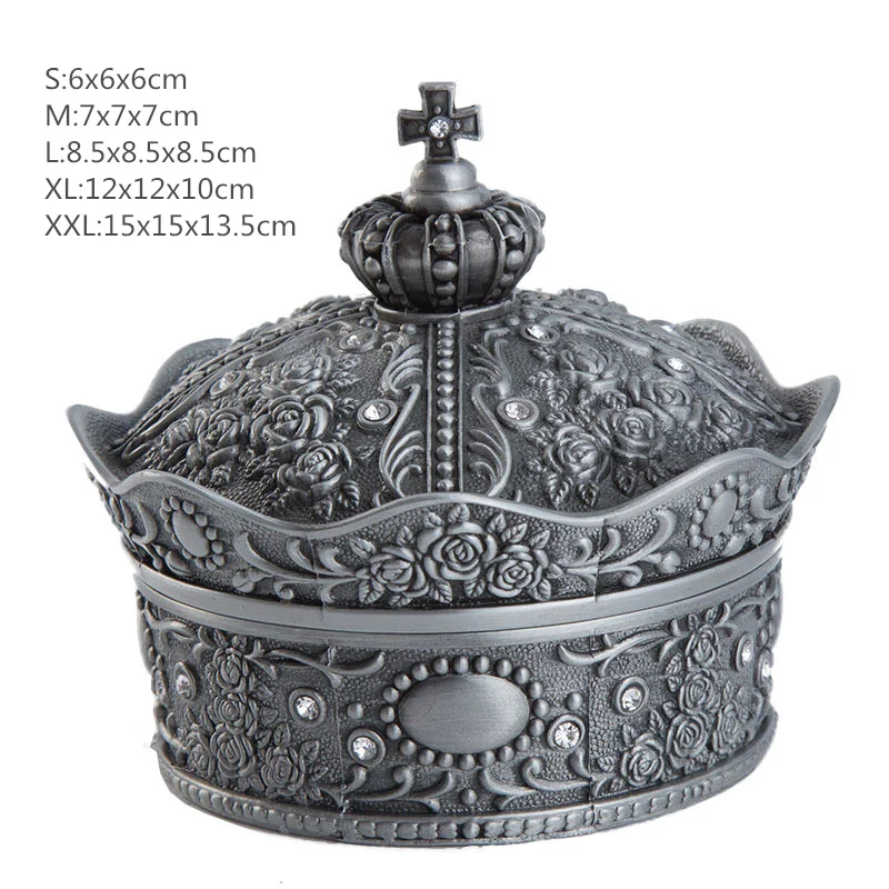 Jewelry Organizer Crown style Jewelry Box And Packing Storage Jewelry Display