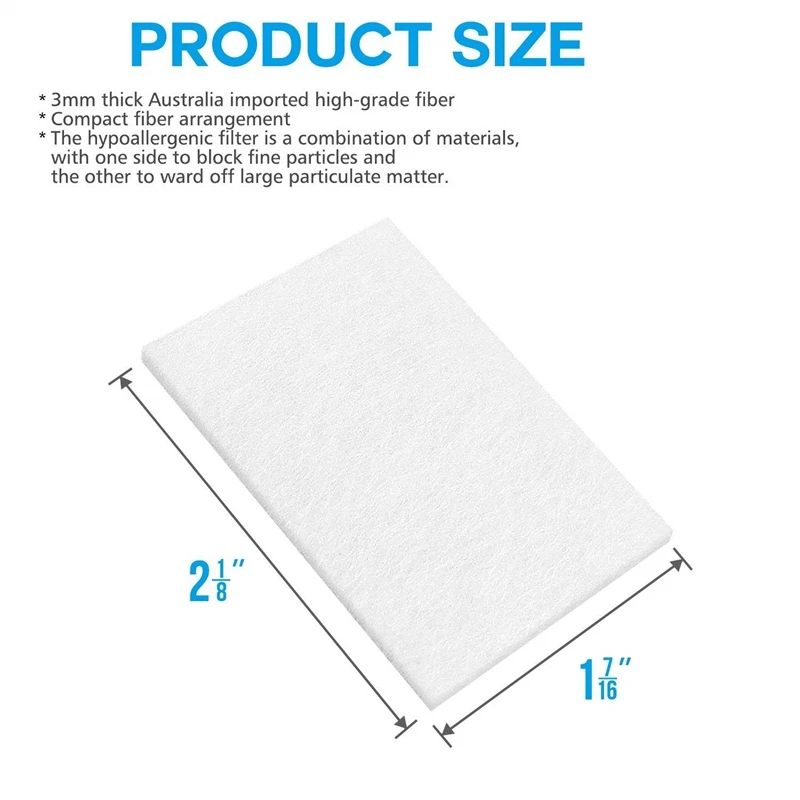 for Resmed Airsense 40 Filters - Disposable Universal Replacement Filters CPAP Filters