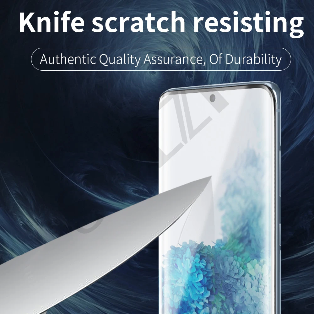 5-1Pcs on the tempered glass for Samsung Galaxy s20 plus s21 FE 5G ultra phone screen protector protective filme