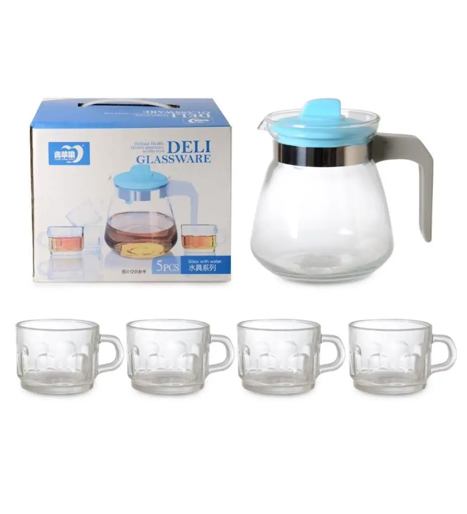 DOLBOVIİpek R370 5 Prc Glass Tea Team mug кружка coffee cup cup اكواب قهوه tazas