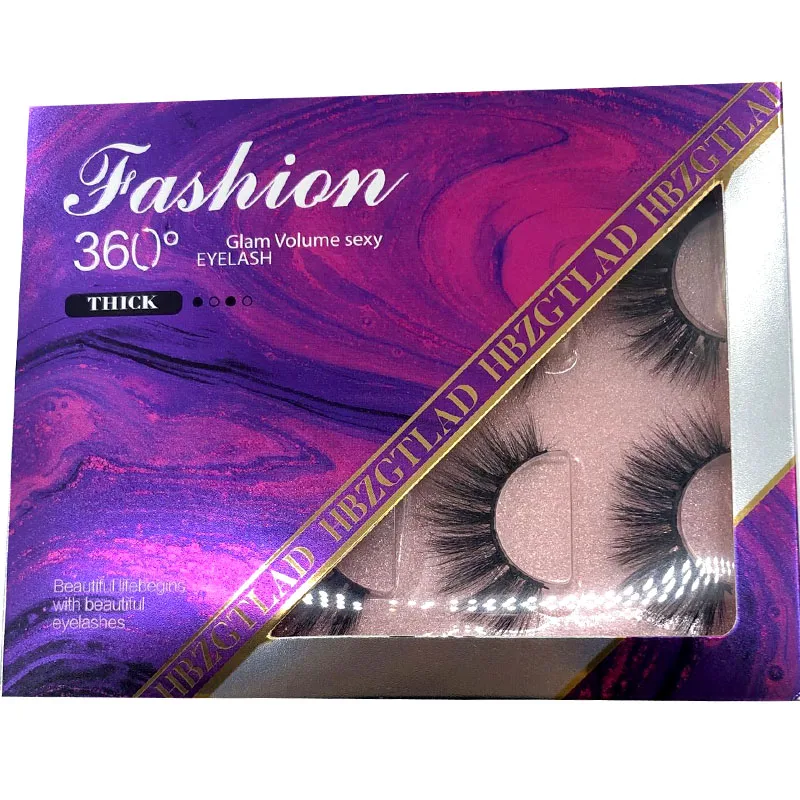 2023  False Eyelash 3D Mink Lash 100% Cruelty Free Lashes Cilios Dramatic Reusable Natural Eyelashes Popular Fake Lashes Makeup