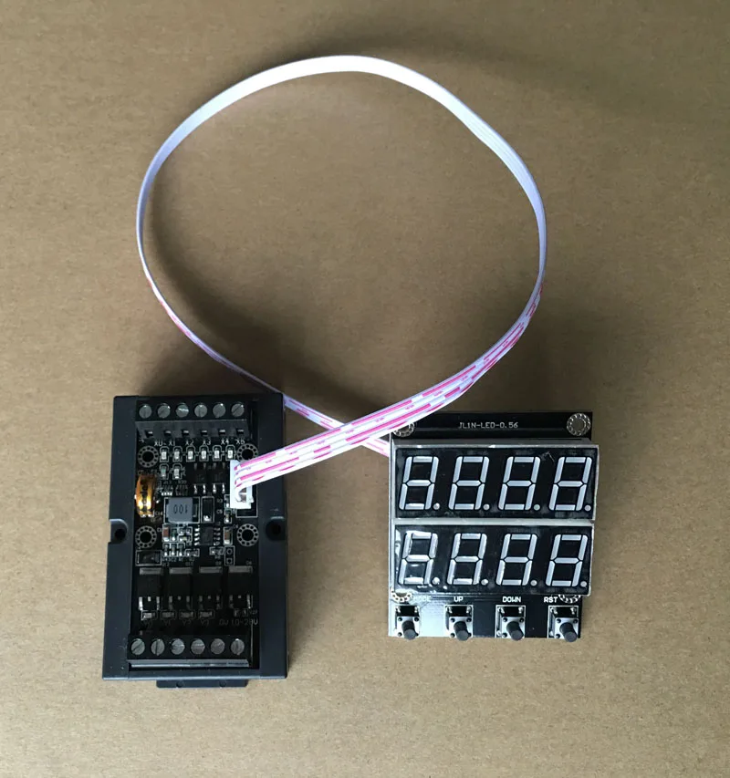 PLC relay module industrial control board display and input parameter display board without programming