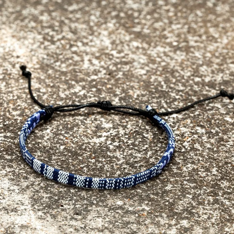 MKENDN Rainbow فخر سوار للرجال والنساء مهرجان مجوهرات المثليين المثليات ثنائية الجنس المتحولين جنسيا اليدوية بوهو نمط Ethno