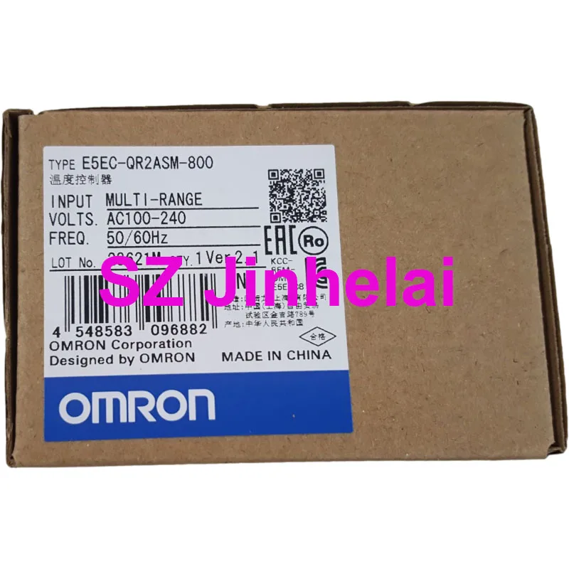 Imagem -04 - Autêntico Omron Temperatura Controller Switch E5ec-qr2asm800 E5ec-pr2asm904 E5ec-pr2adm-804 E5ec-cr2asm-804 Autêntico