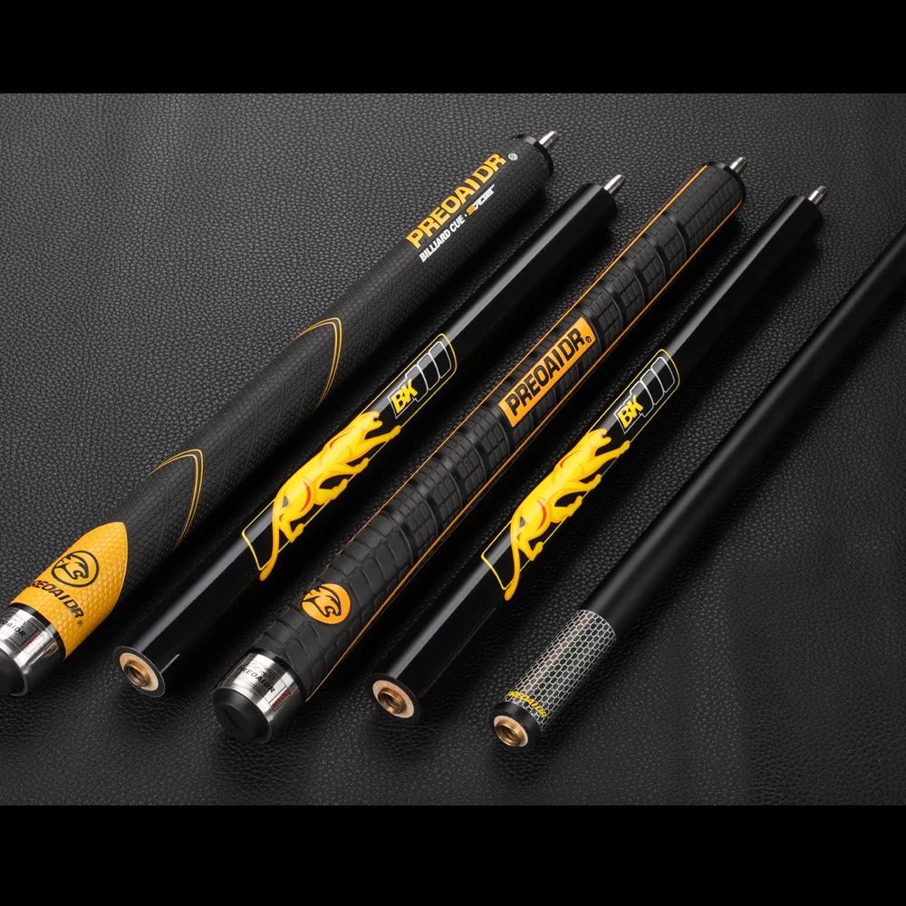 PREOAIDR 3142Carbon Fiber 3Pieces Punch&Jump Cue Stick Billiard Break Punch Cue Jump Carbon Maple Technology Shaft Break Cue Kit