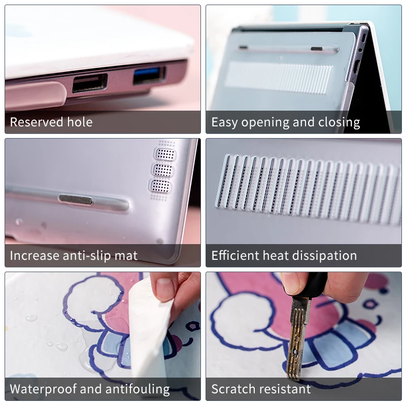 DIY Watercolor Laptop Case For MacBook Air 13 Case Hard Cover Laptop Sleeve  M1 A2338 For Macbook Air 13 A2337 Case Accessories