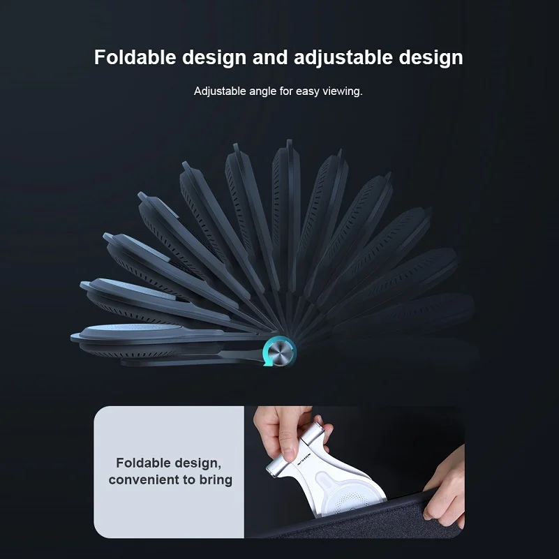Magnetic Wireless Charger For iPhone 14 Pro Max Nillkin Adjustable Stand For iPhone 13 Pro 12 Holder Magnet Fast Charger Stand - view 5