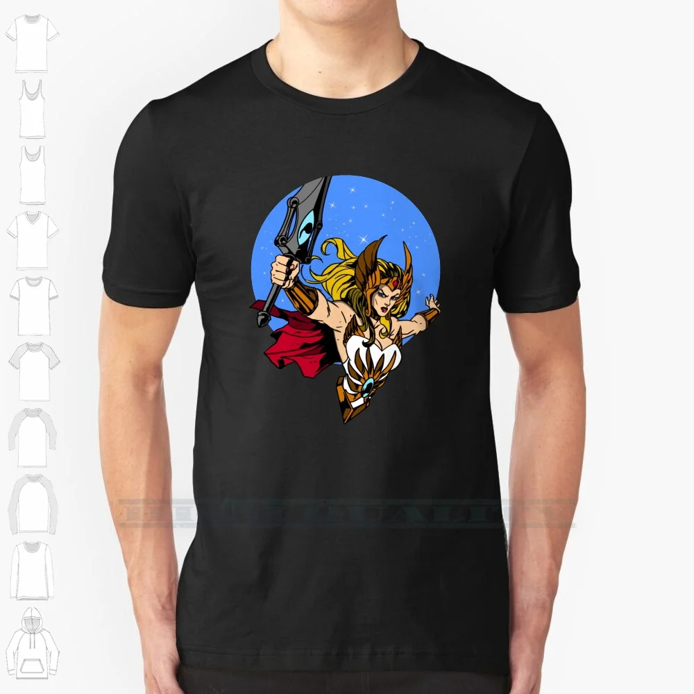Camiseta de la princesa del poder, camisa 100% de algodón, Vintage, Retro, She Ra, Motu, He Man, Heman, Etheria, Sots, Años 80