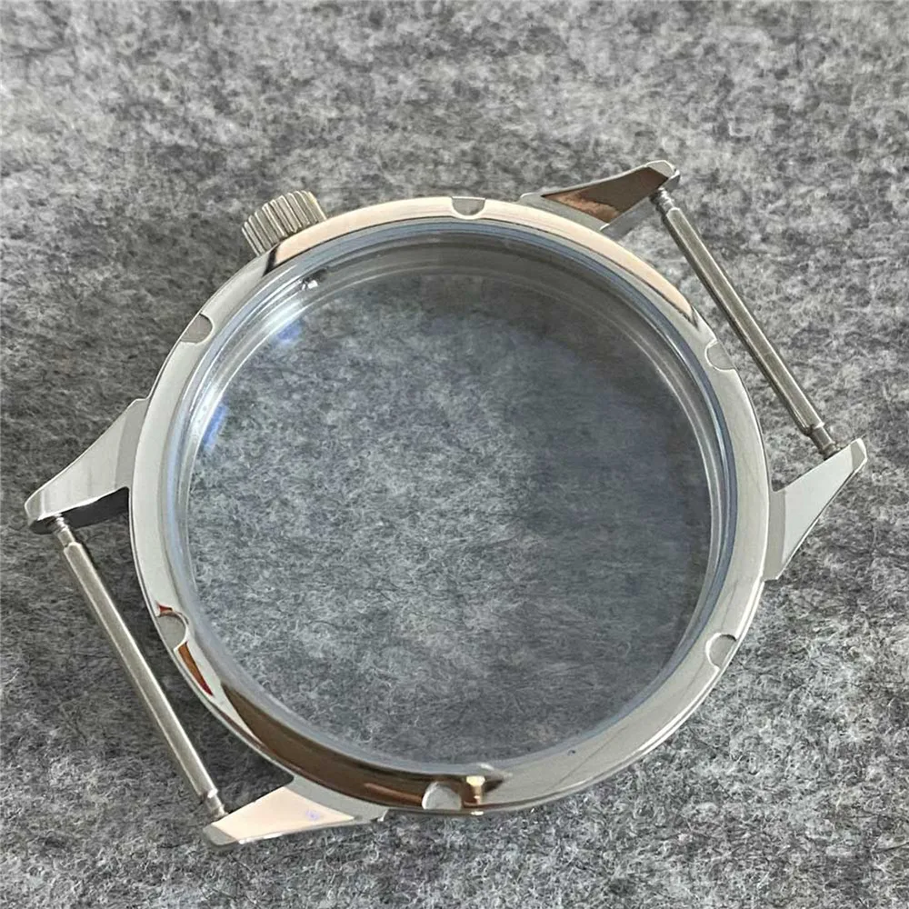 Großhandel 42mm Uhrengehäuse für ETA 6497 6498 Modifiziertes Gehäuse Klare Rückabdeckung Edelstahlgehäuse für ST3600 ST3620 Uhrwerk – Detail 5