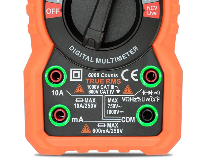 VICTOR VC97 Digital Multimeter True RMS Auto Range DC/AC Resistance Capacitance Frequency Tester Digital Universal Meter.