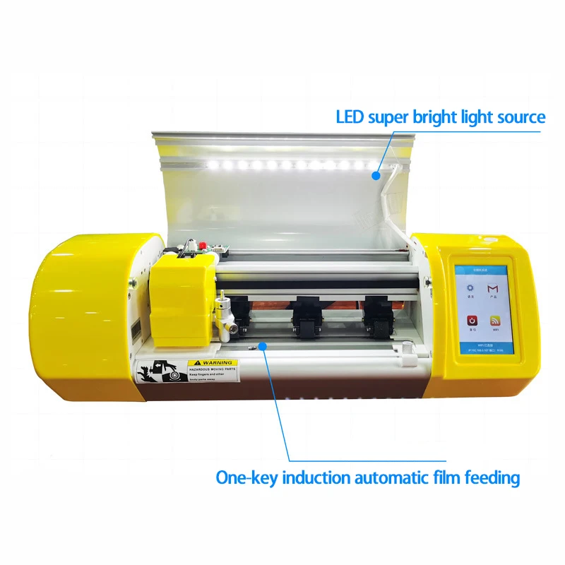 

Станок для резки Станок для резки стеклянного экрана мобильного телефона Умная защита для резки Автоматическая машина для резки пленки смартфона