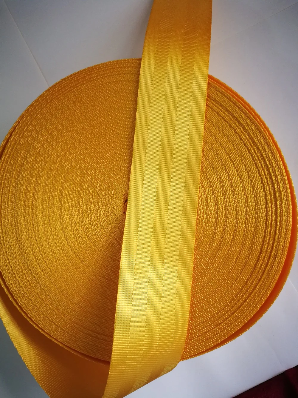 Gelb (3) 3M-30M Auto-Sicherheitsgurtband, modifizierter Sicherheitsgurt, Autozubehör – Detail 3