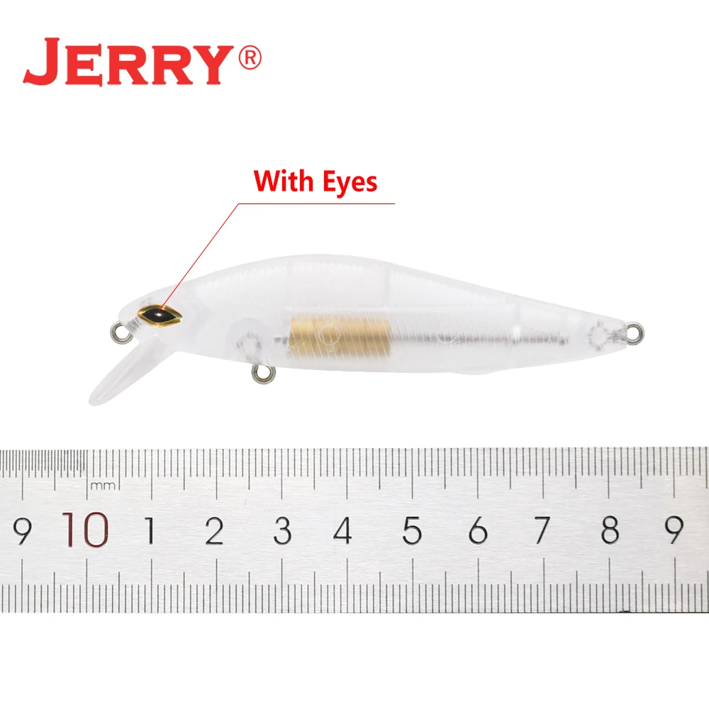 Señuelo Jerry Luwu casting lejano – Pececillo de buceo sin pintar - imagen 2