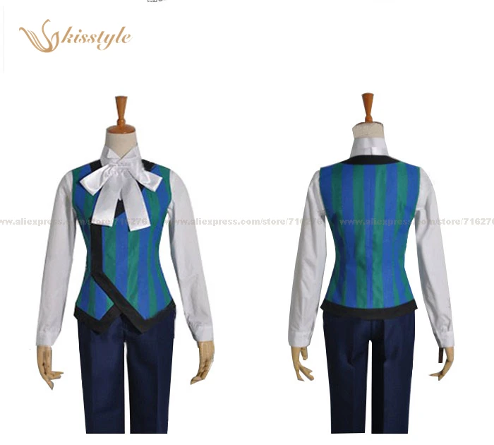 Kisstyle Fashion Devils and Realist William Twining Uniform Cosplay Tuxedo Clothing Costume