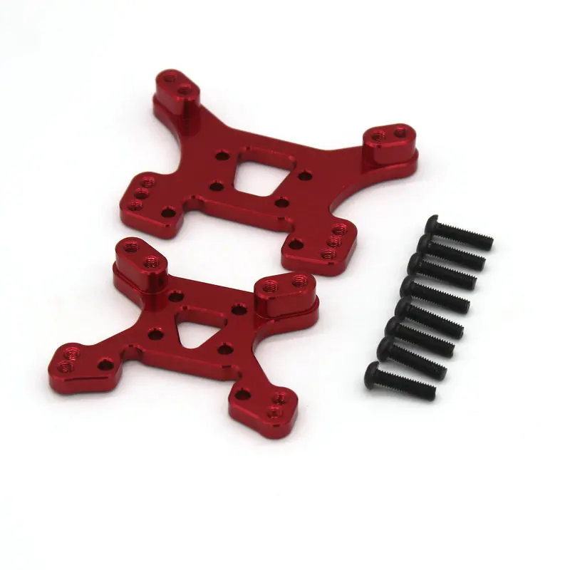 Wltoys144001 144002 124017 124019 general RC remote control car metal Po accessories front and rear shock absorber plate