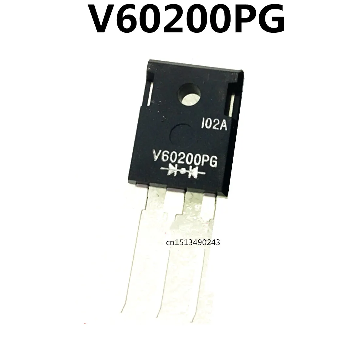 Original New 2PCS / V60200PG TO-3P 