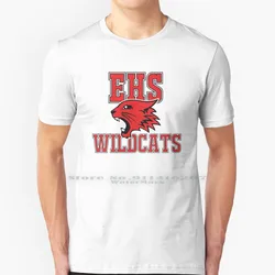 East High School Wildcats T Shirt Cotton 6XL Wildcats Hsm East High School Ehs Musical Dis Ney Walt Serie Hydro Funny Movie