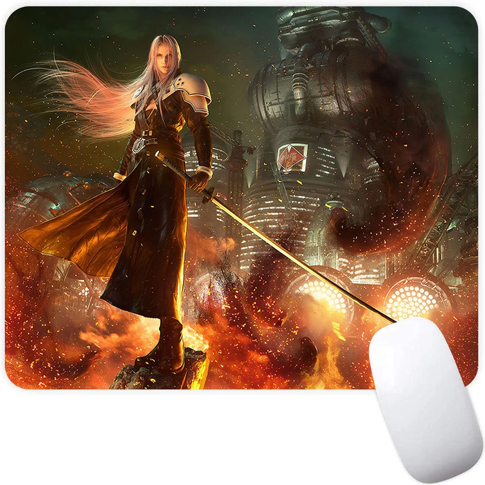 Small Gaming Mouse Pad Computer Mousepad Gamer PC Mouse Mat Laptop Mausepad Final Fantasy 7 Mouse Carpet Keyboard Mat Desk Pad