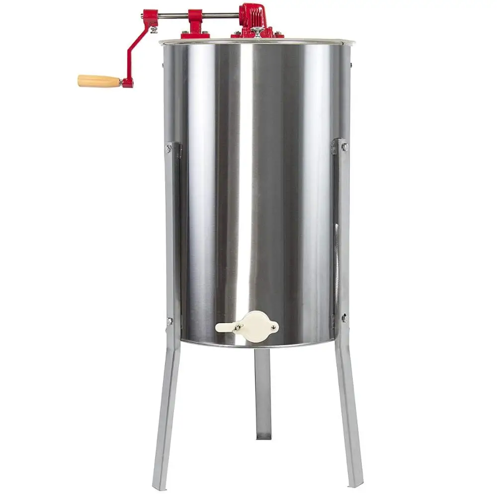 Honey Extractor 2 Frames CE Standard Stainless Steel Food Grade Honey Centrifuge Beekeeping Equipment Supplier