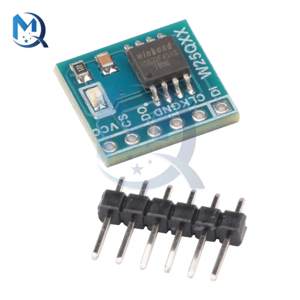 플래시 메모리 모듈, 대용량 SPI 인터페이스, BV FV STM32 코드 메모리 보드, W25Q32, W25Q64, W25Q128, 4M-16MByte